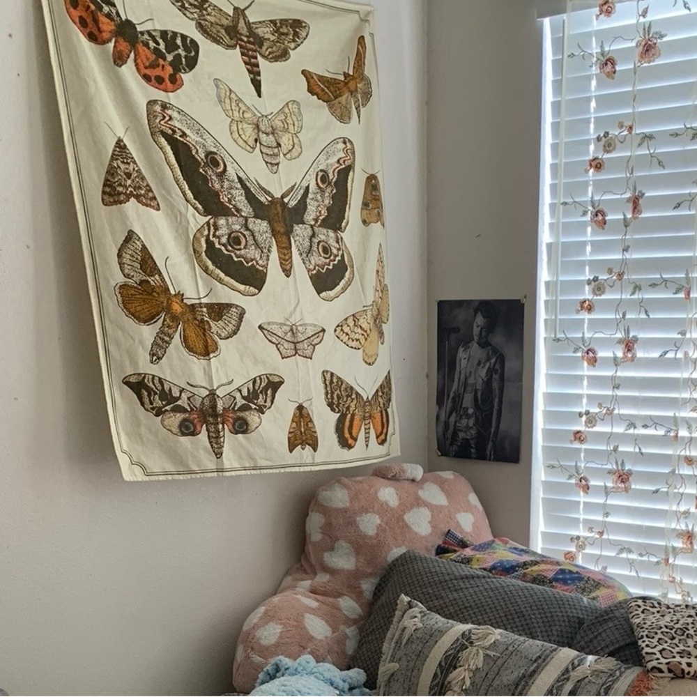 Butterfly Tapestry Wall Decor